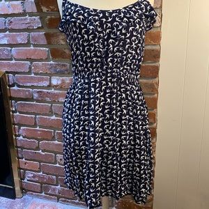 Sun dress with birds